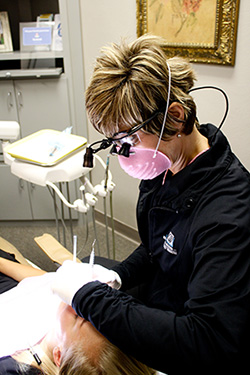 Professional dental cleaning